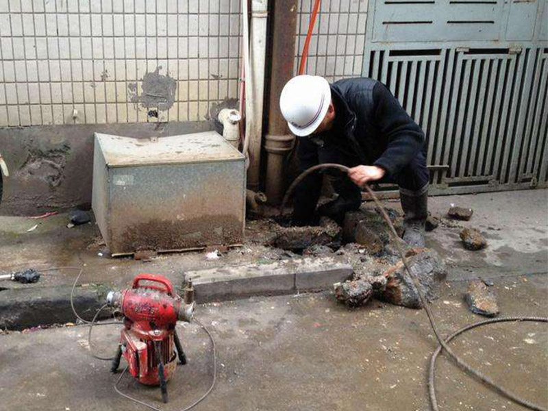 噶尔疏通下水道-洗菜池疏通