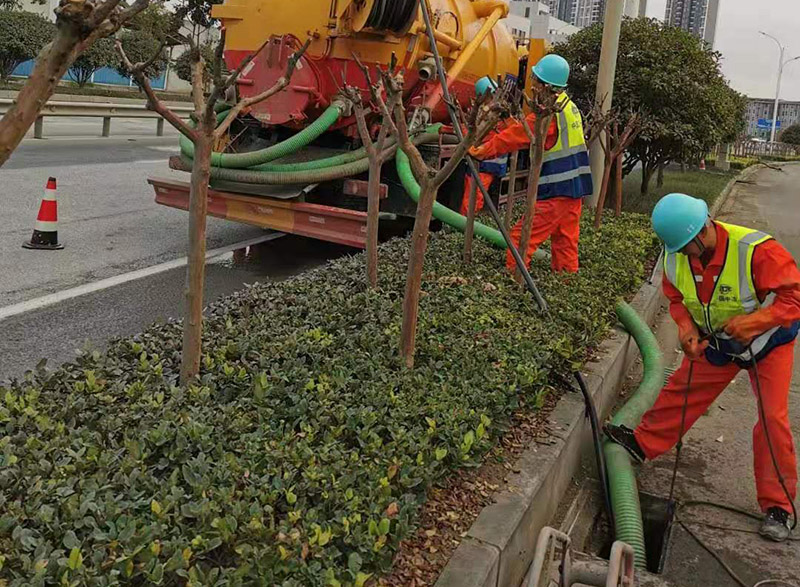 噶尔市政管道清淤